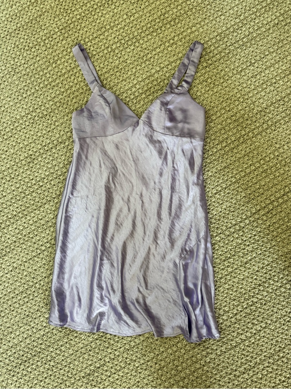 Princess Polly Lavender Satin Slip Dress